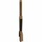 Ekena Millwork Alberta Rough Sawn Timber Gable Bracket, Western Red Cedar, 84"W x 35"H x 2"D x 4"F, 10/12 Pitch GBW084X35X0204ALB00RWR - alternate 5